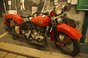 Vancouver Police Museum - Motor bike VPD